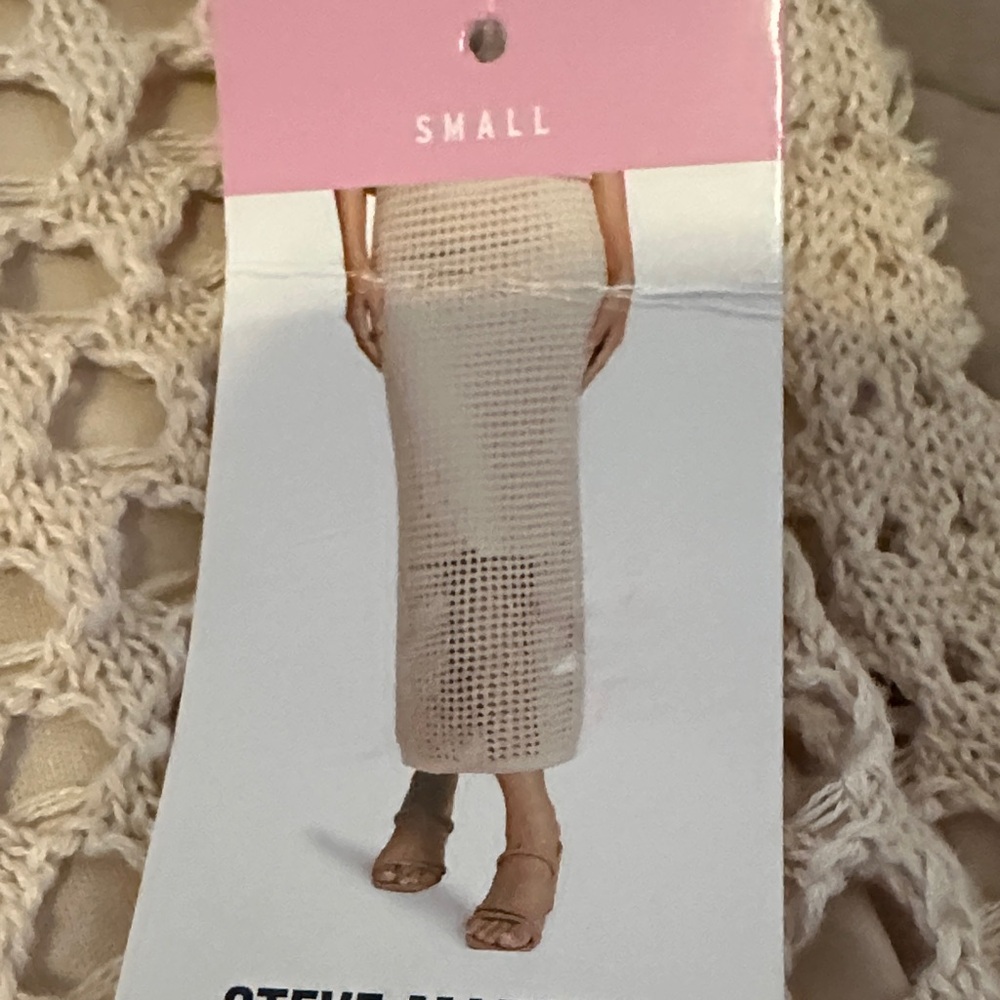 Steve Madden Beige Skirt size small - Picture 4 of 6